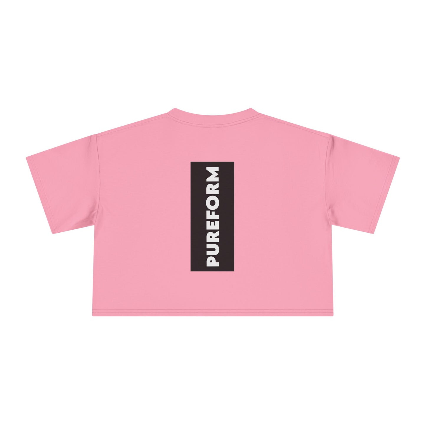 ''PureForm'' Women's Crop Tee - Stylish and Comfortable Activewear for Everyday