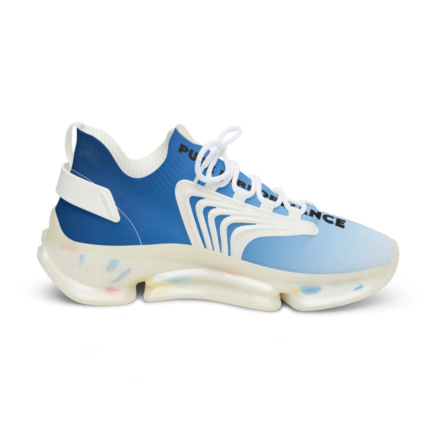 ''Pure Performance'' Stylish Men's Mesh Sneakers for Active Lifestyle