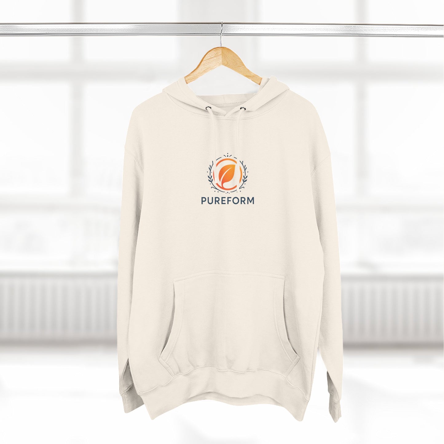 ''PureForm'' Hoodie for Athletes, Unisex Activewear