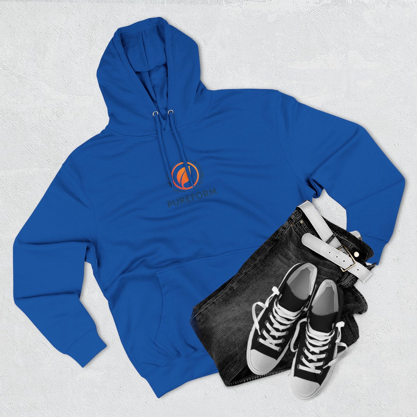''PureForm'' Hoodie for Athletes, Unisex Activewear