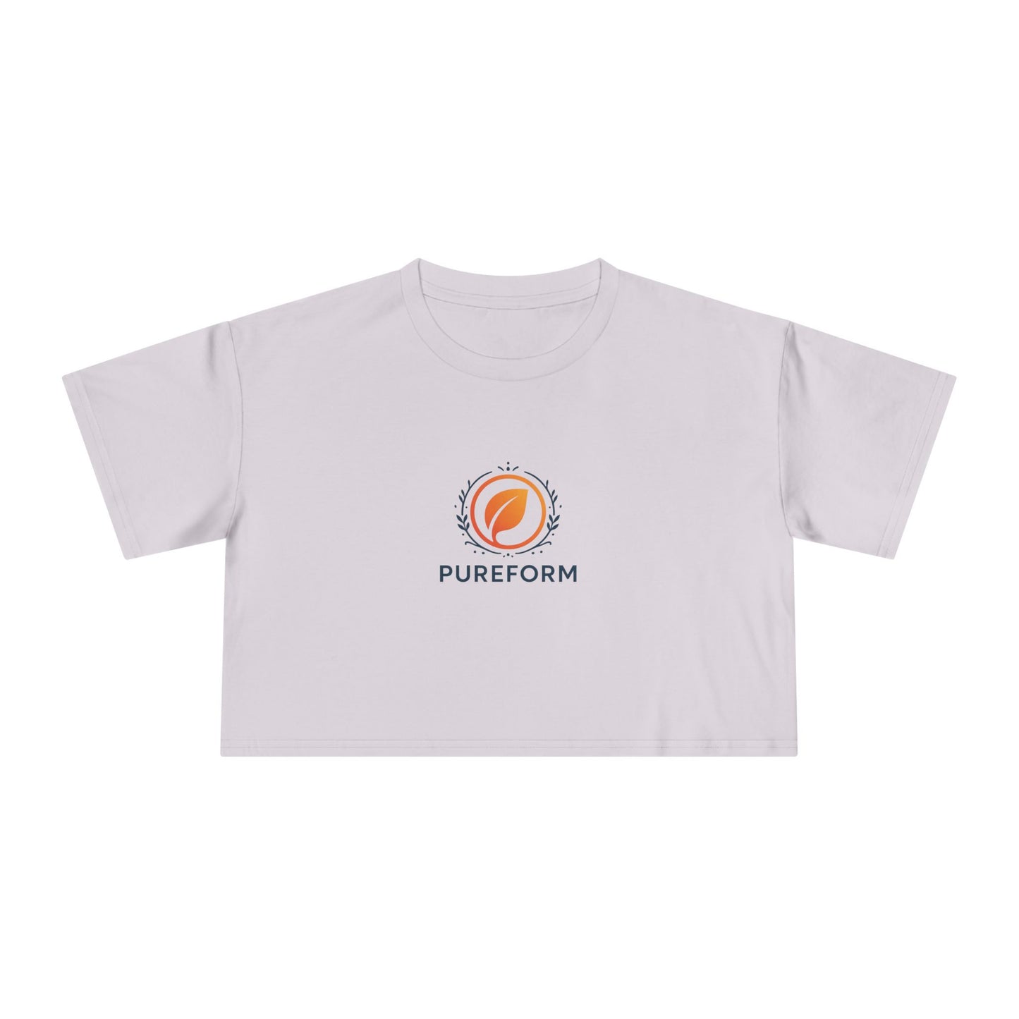 ''PureForm'' Women's Crop Tee - Stylish and Comfortable Activewear for Everyday