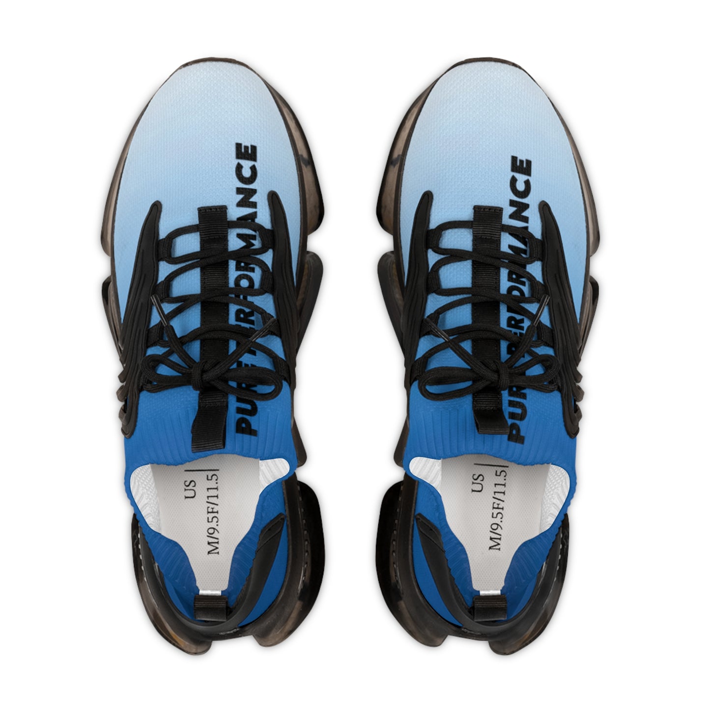 ''Pure Performance'' Stylish Men's Mesh Sneakers for Active Lifestyle