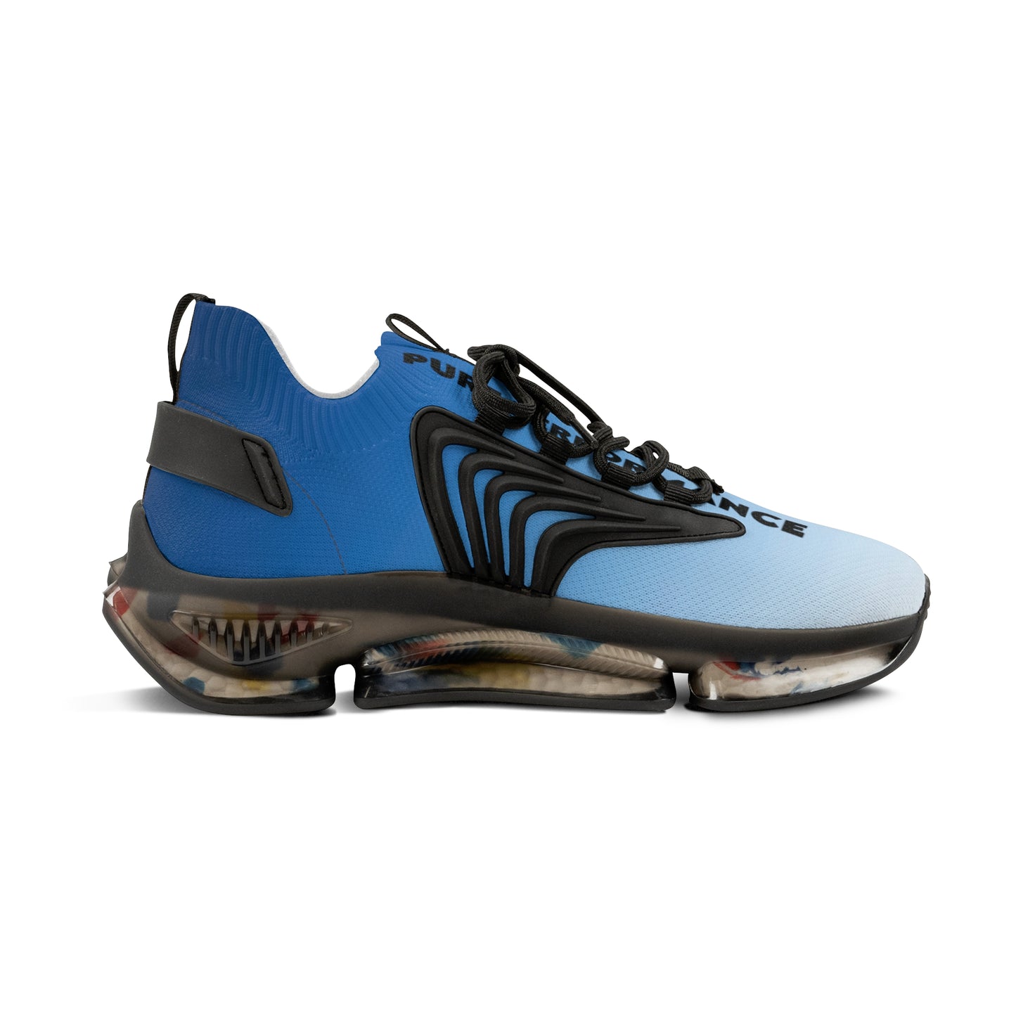 ''Pure Performance'' Stylish Men's Mesh Sneakers for Active Lifestyle