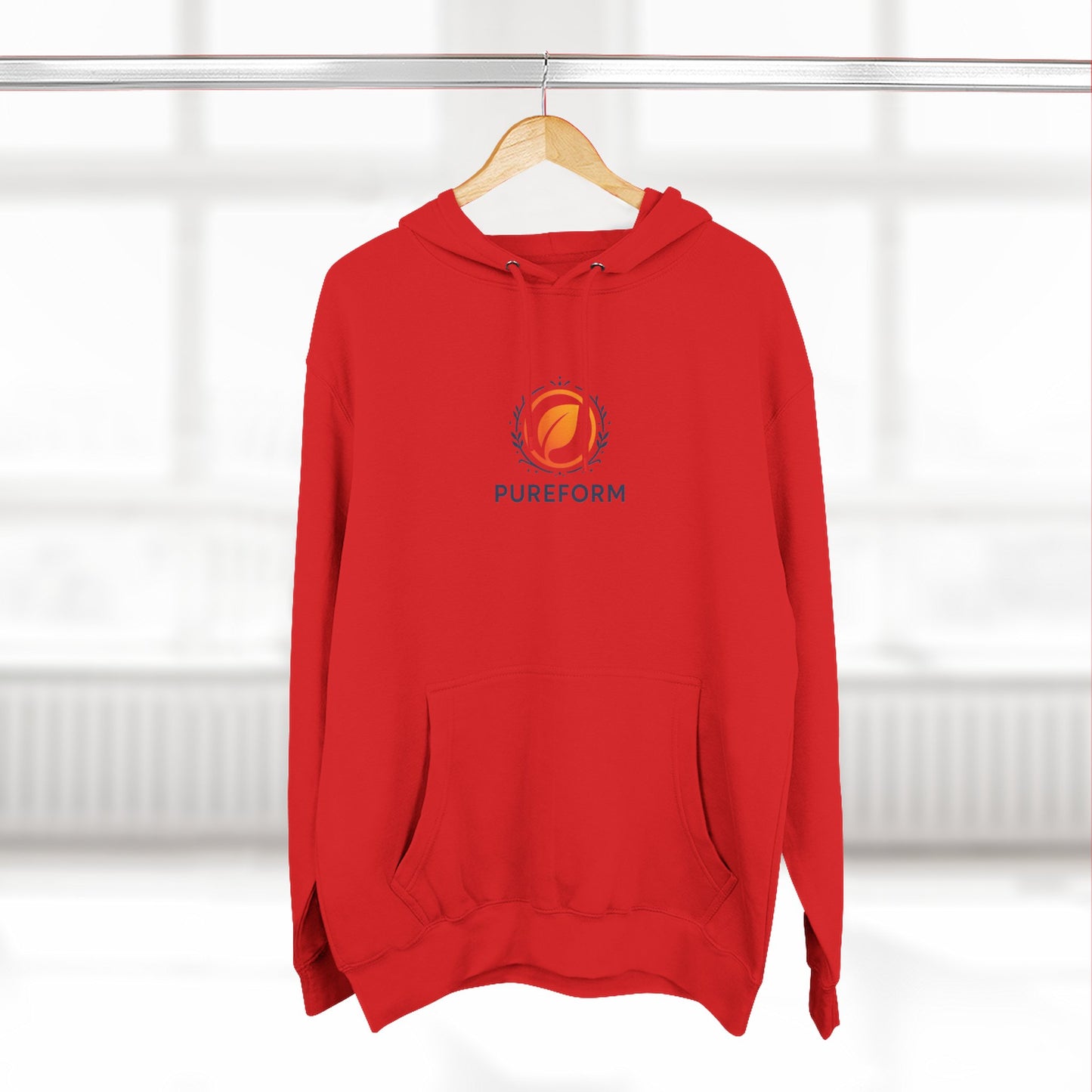 ''PureForm'' Hoodie for Athletes, Unisex Activewear