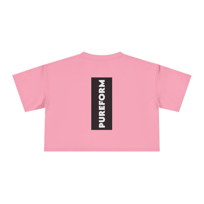 ''PureForm'' Women's Crop Tee - Stylish and Comfortable Activewear for Everyday