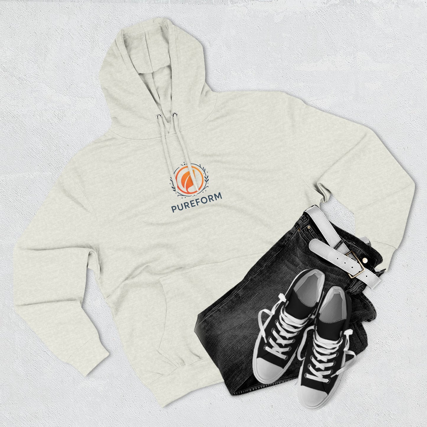 ''PureForm'' Hoodie for Athletes, Unisex Activewear