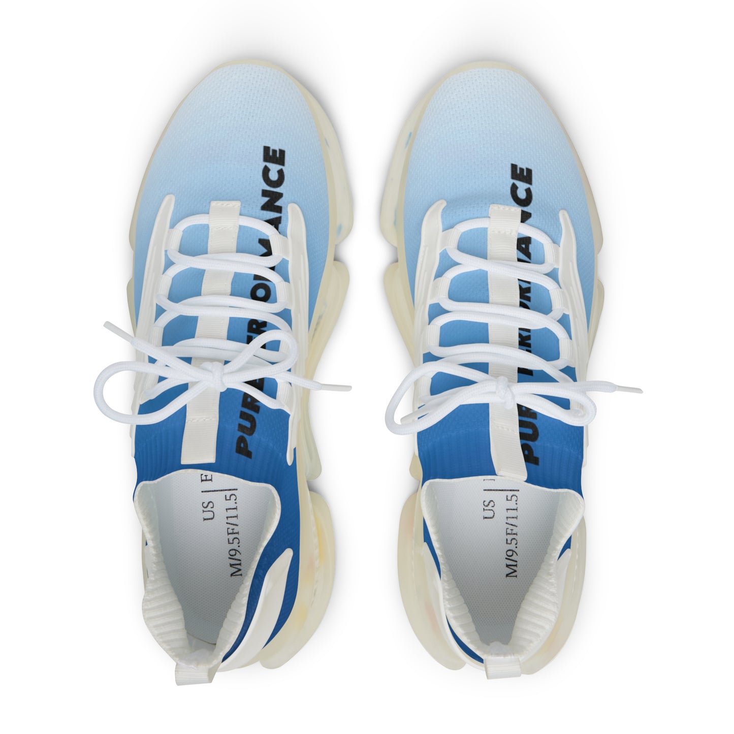 ''Pure Performance'' Stylish Men's Mesh Sneakers for Active Lifestyle