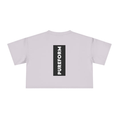 ''PureForm'' Women's Crop Tee - Stylish and Comfortable Activewear for Everyday