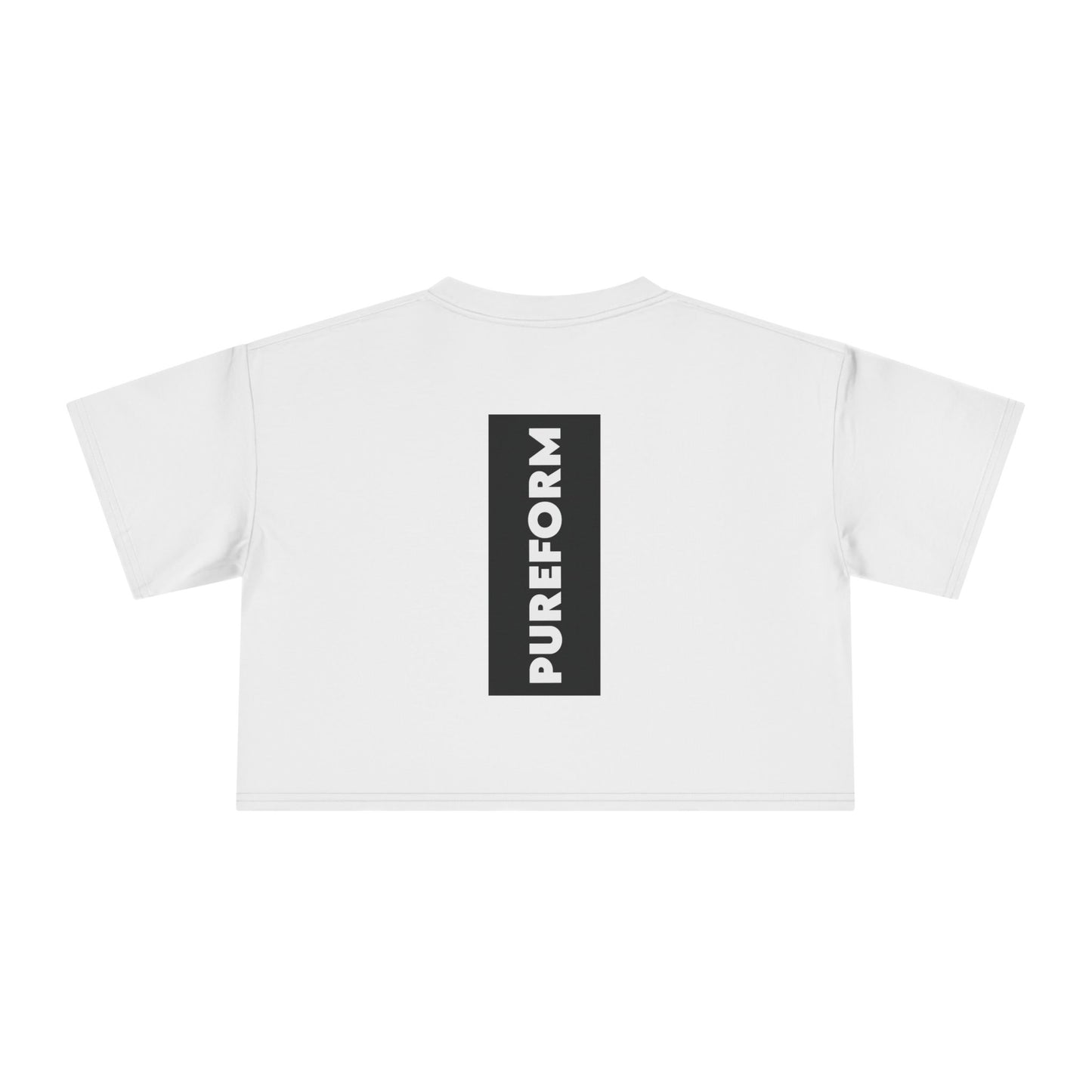 ''PureForm'' Women's Crop Tee - Stylish and Comfortable Activewear for Everyday