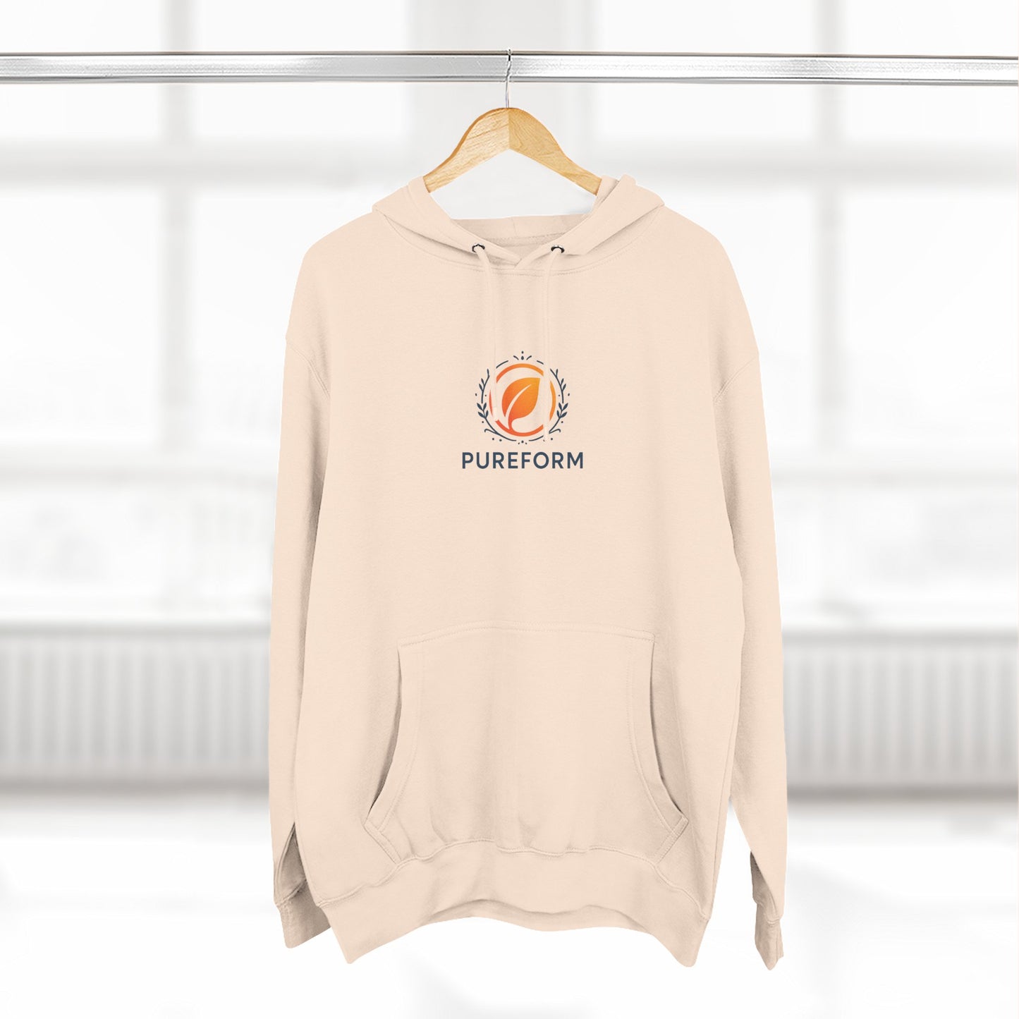 ''PureForm'' Hoodie for Athletes, Unisex Activewear