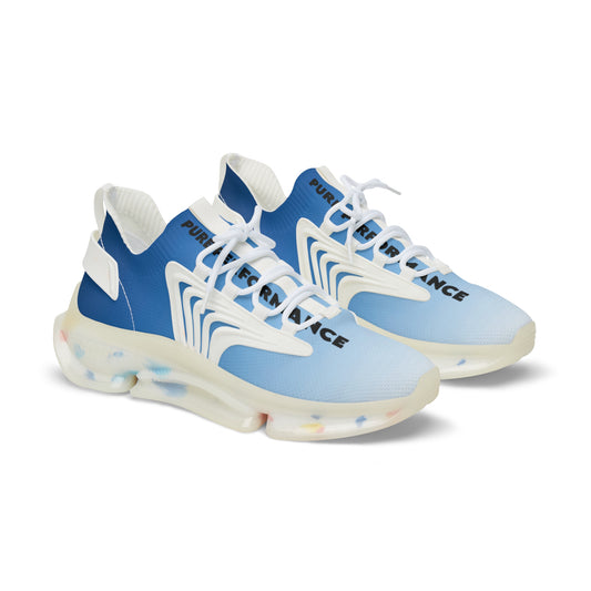 ''Pure Performance'' Stylish Men's Mesh Sneakers for Active Lifestyle